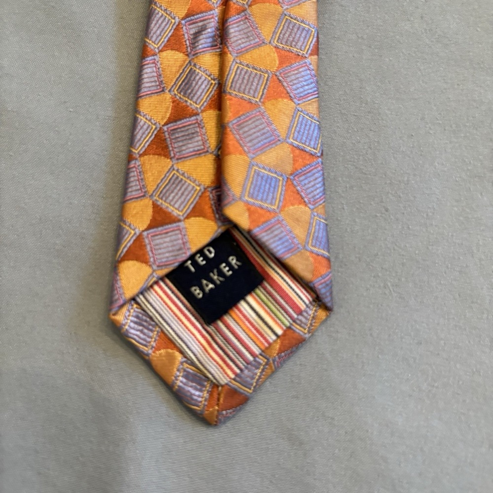 Ted Baker London Men's Tie 100% Silk,‎ Made in China - Picture 4 of 5